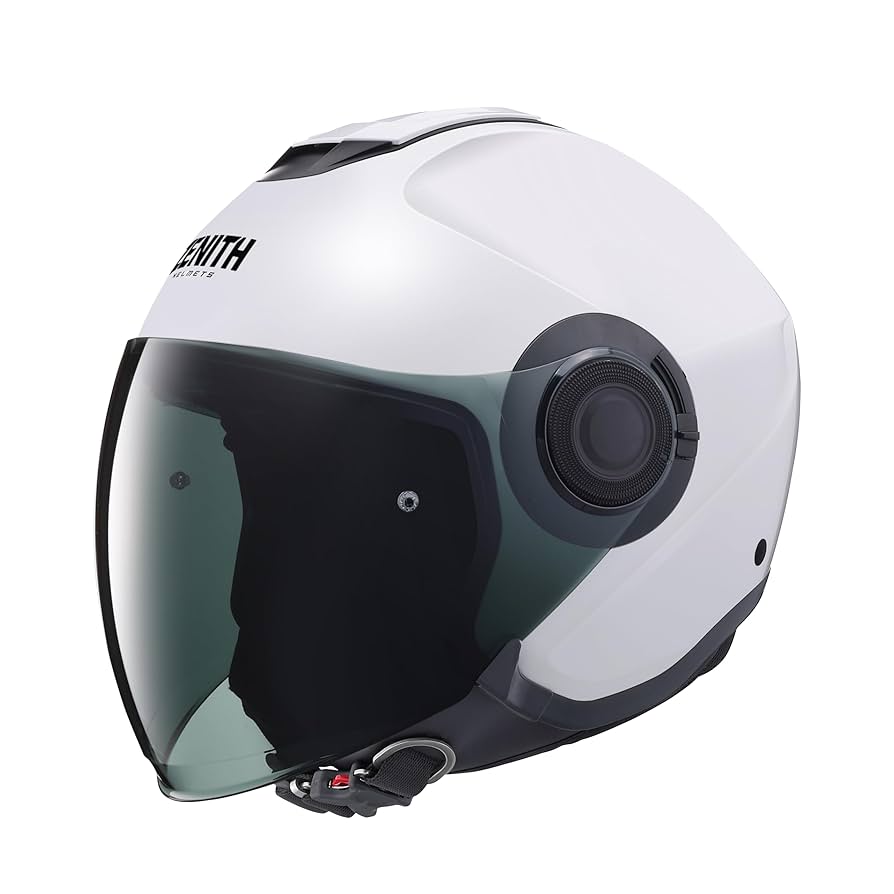 ZENITH ジェットヘルメット YJ-22マットブラック ミラーシールド付き I bought a new jet helmet! Mirror shield installed《ZENITH